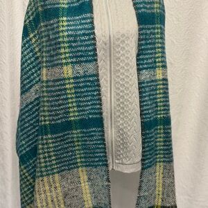 Vintage ECHO scarf formScotland wool mohair blend big oversized plush warm cozy